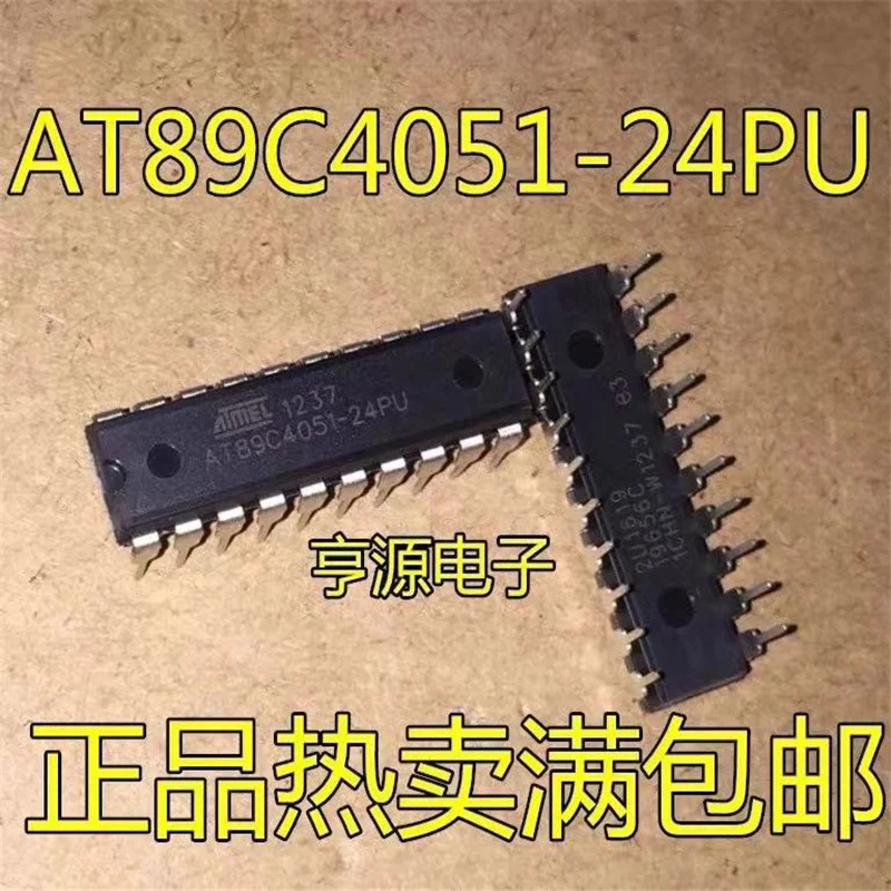 

1-10 шт. Φ AT89C4051 DIP-20 AT89C4051-24PU