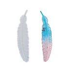 Креативная силиконовая форма для перьев, сделай сам, изготовление эпоксидной УФ смолы, ремесла, формы, товары для свечей