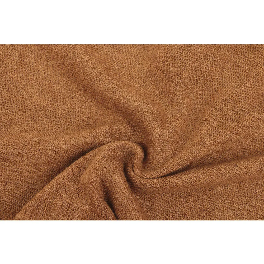 SAGACE осенне-зимний Свитер оверсайз вязаный пуловер с круглым вырезом