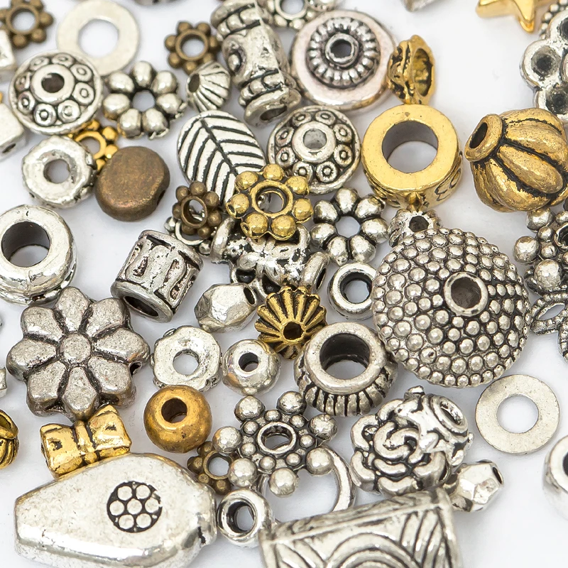 75-90 шт. металлические бусины для изготовления ювелирных изделий | Украшения и