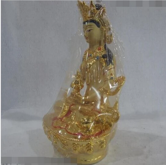 --- 506 + 12 тибетский буддийский храм Бронзовый Медный позолоченный окрашенный