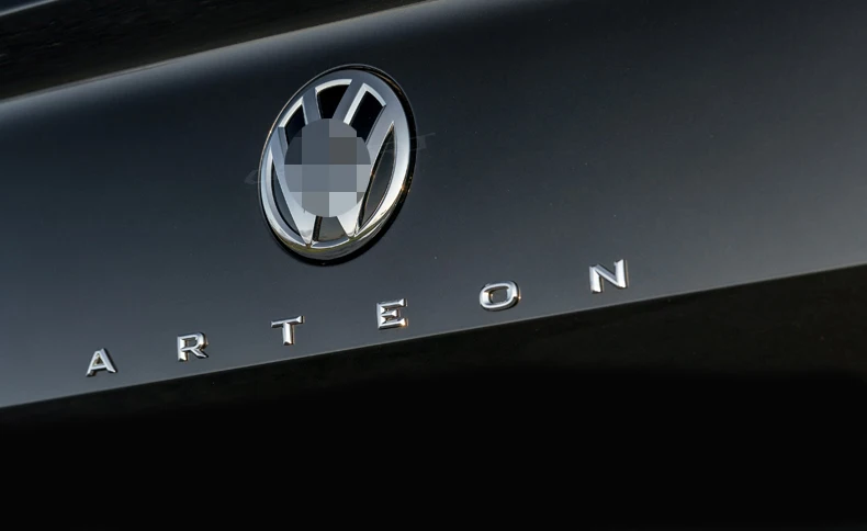3d Schriftart Brief Logo für vw cc Arteon Auto Styling modifizierten Kofferraum Logo schwarz Abzeichen Aufkleber Auto Dekoration Zubehör – Detail 5