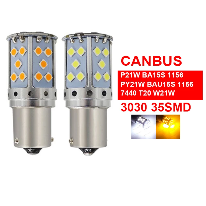 1 шт. P21W S25 BA15S светодиодный CanBus оранжевый светильник поворота для SEAT Leon 2 3 MK3 FR Cordoba