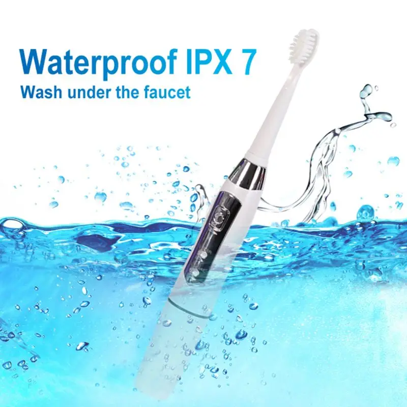

SEAGO Adult Sonic Toothbrush Electric Brush Waterproof Soft Bristle Deep Clean 35000/min Frequency Dental Care Oral Hygiene SG-6