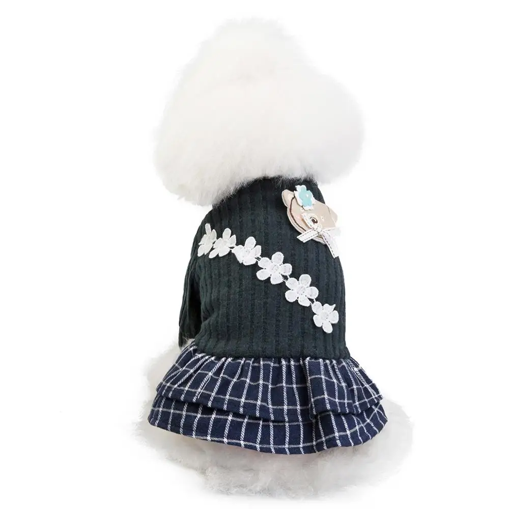 Новейшая модель Сезон Зима платье с юбкой-пачкой для собака мелких пород