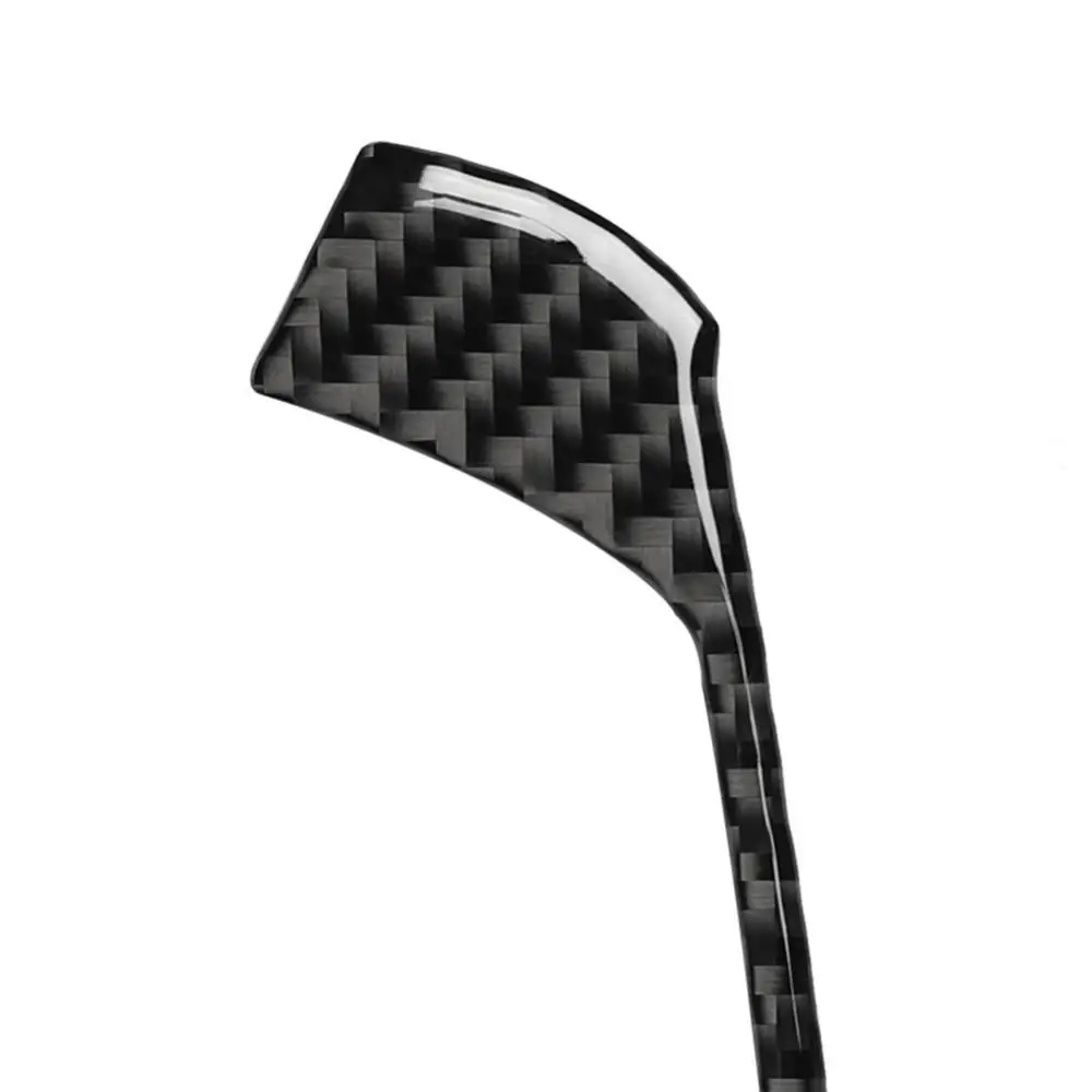 

4 шт. наклейки на рамку панели управления автомобиля из углеродного волокна для Audi A3 2014-2019 автомобильные аксессуары для интерьера