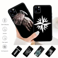 russian mafia black silicone mobile phone case for iphone 12 11 pro max xs x xr 7 8 6 6s plus 5 5s se 2020 cover