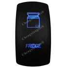 Синяя светодиодная переключатель на холодильник, автомобиль, лодку, 5 контактов, 12 В, 20 А, переключатель SPST вкл.ВЫКЛ., рыболовные аксессуары для Carling Arb Narva 4x4