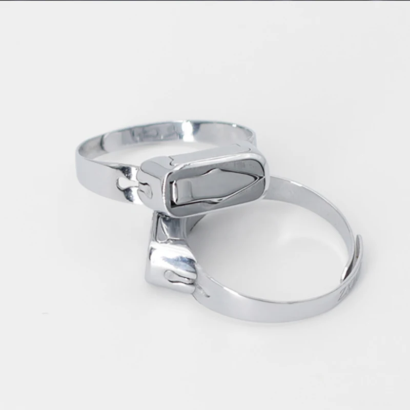 Компактное кольцо для самозащиты из нержавеющей стали многофункциональное