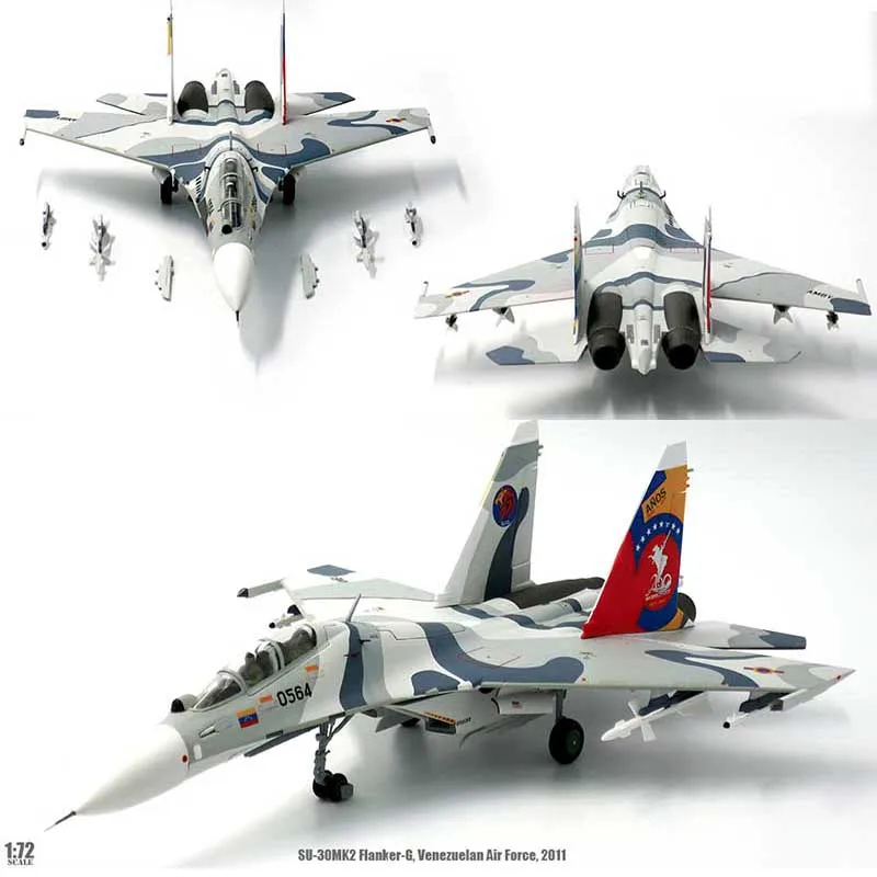 

1/72 Venezuelan Air Force SU30MK2 Millitary Diecast Alloy Model Aircraft Airplane Toys Boys Adult Plane Aviation Collection
