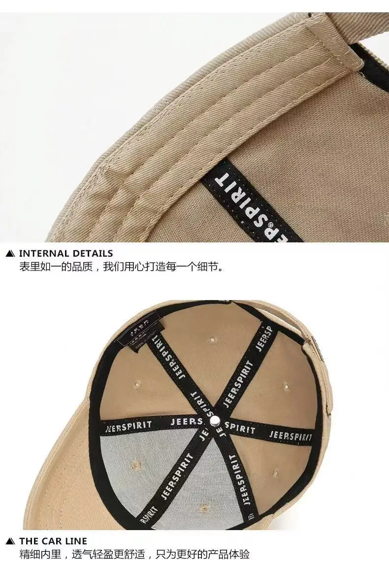 

Spring Summer Autumn Winter Unisex Men Women Baseball Caps Cotton Adjustable gorra hombre marca Metal buckle Golf hatfitted cap