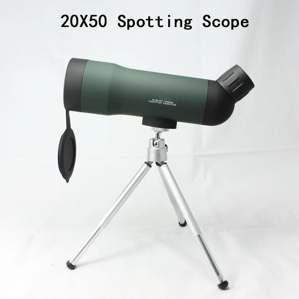Оптический телескоп 20x50 мощный бинокль с оптическими линзами водонепроницаемый