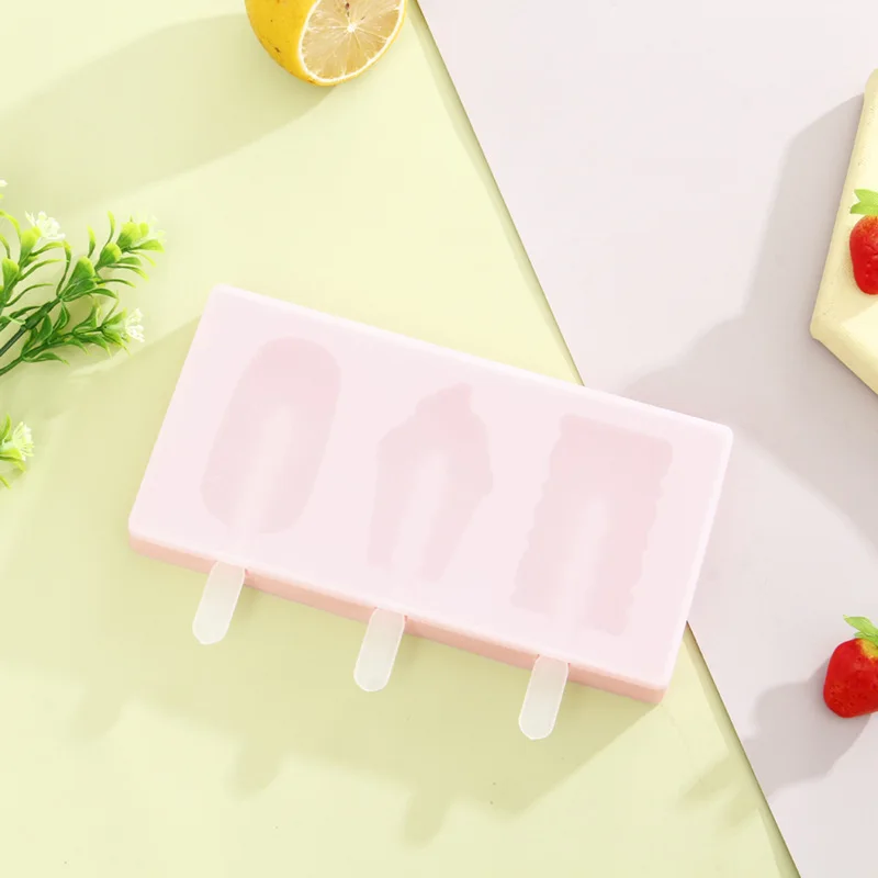 Мольде para Helados Reutilizable пресс формы Silicona con Tapa Antiderrame для шоколадных футболки поло
