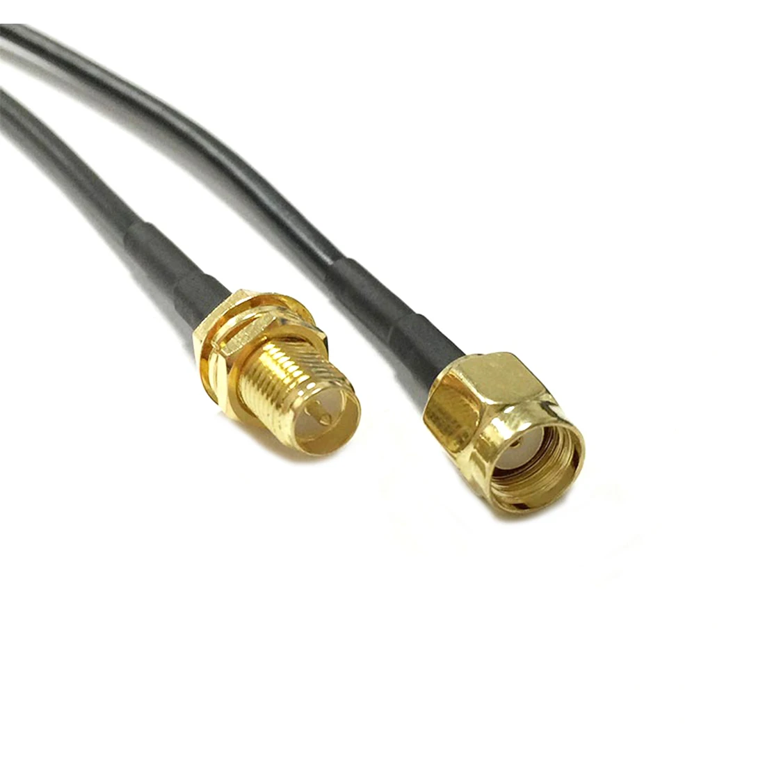Wi Fi антенный Удлинительный кабель RP SMA штекер к Гнездовой разъем RG174 10 см/15 см/20