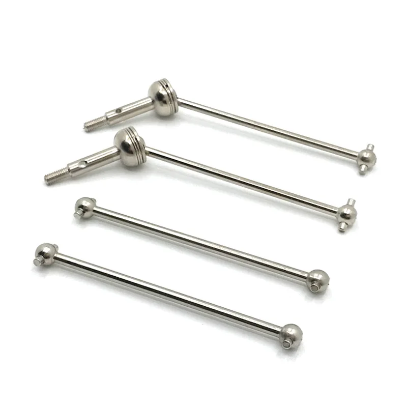 

4Pcs Front CVD Universal Drive Shaft & Rear Dog Bone for Wltoys 144001 1/14 RC Drift Racing Car Parts Accessories
