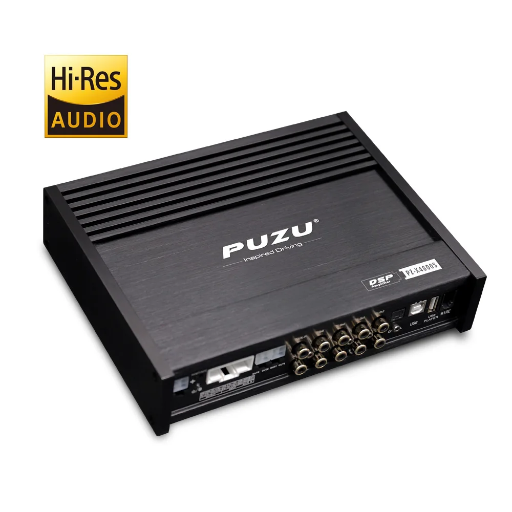 PUZU PZ X4800S 6 ядро 32bit 8CH с мощности автомобильный аудио DSP цифрового сигнального