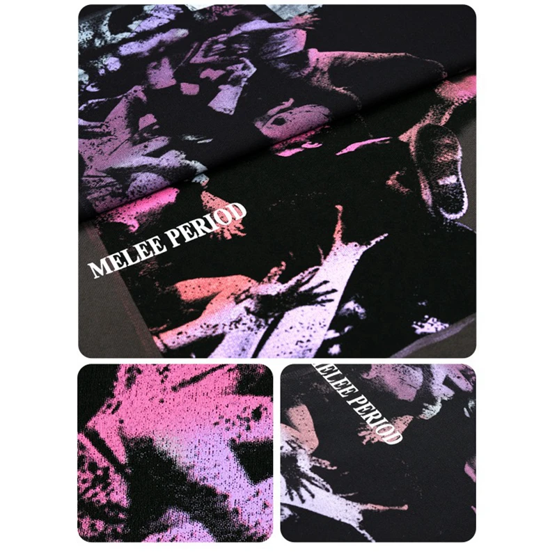 

2021 Men's Hoodie Harajuku Hip Hop Cotton Streetwear High Street Oversized Printed Fashion Hooded Loose Pullover Fall Winter New