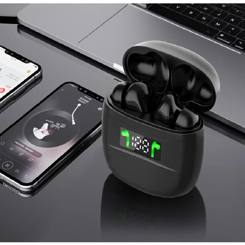 j3 pro wireless bluetooth headphones sport wireless headphone touch control headset bluetooth 5 2 headphones with microphone free global shipping