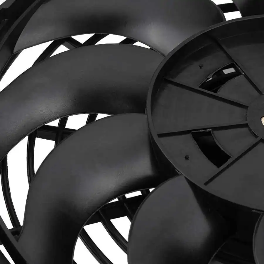 

12 inch Universal Car Slim Push Pull Electric Engine Cooling Fan 12V with Mounting Kit Household tool