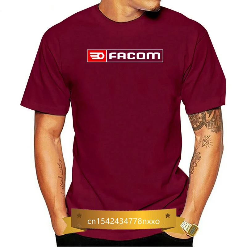 

Men Short Sleeve Cotton T Shirts Facom Professionnels Tools Outils Garage Printed T Shirts 010220