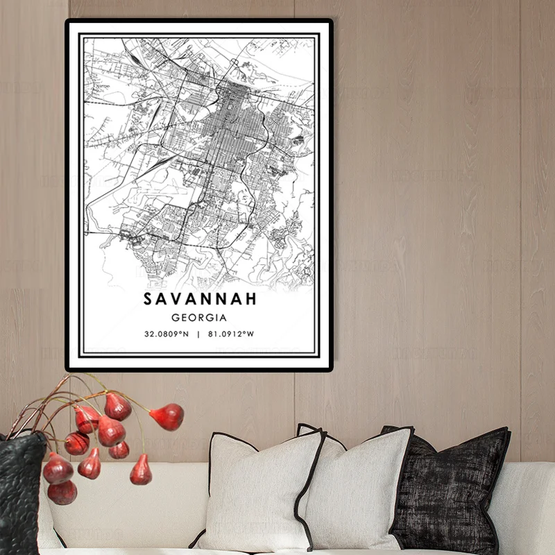 Настенные постеры в скандинавском стиле настенная Картина на холсте с рисунком