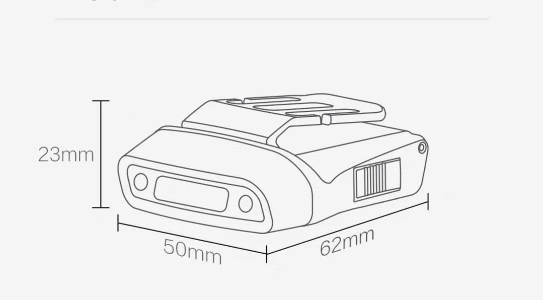 Xiao mi Индукционная портативная лампа Xiaomi mi, Индукционная лампа, светильник с качелями для ночной рыбалки, ночного бега, кемпинга, альпинизма