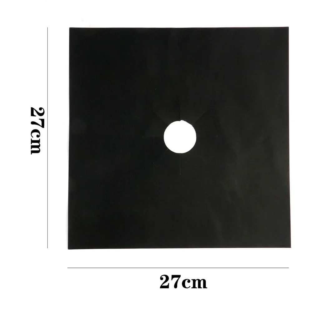 4 шт. стекловолокно защитное покрытие для газовой плиты многоразовые газовые