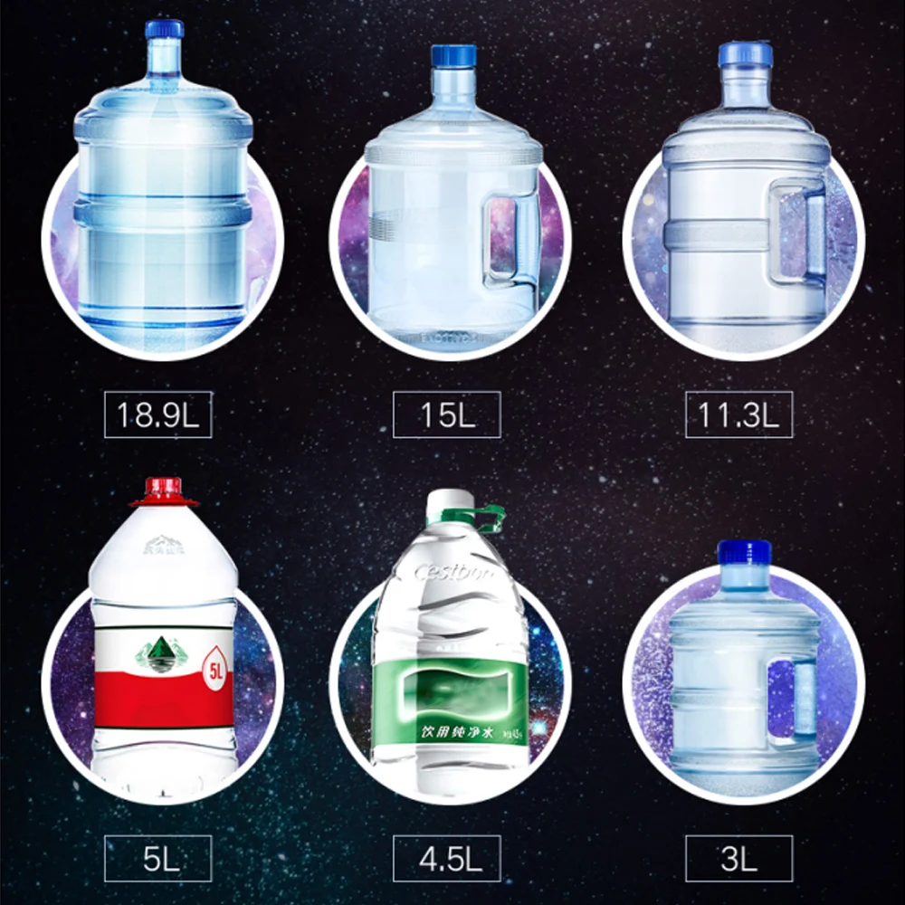 Water Bottle Pump USB Charging Wireless Auto Portable Electric Dispenser Stars Drinking 1pcs | Дом и сад