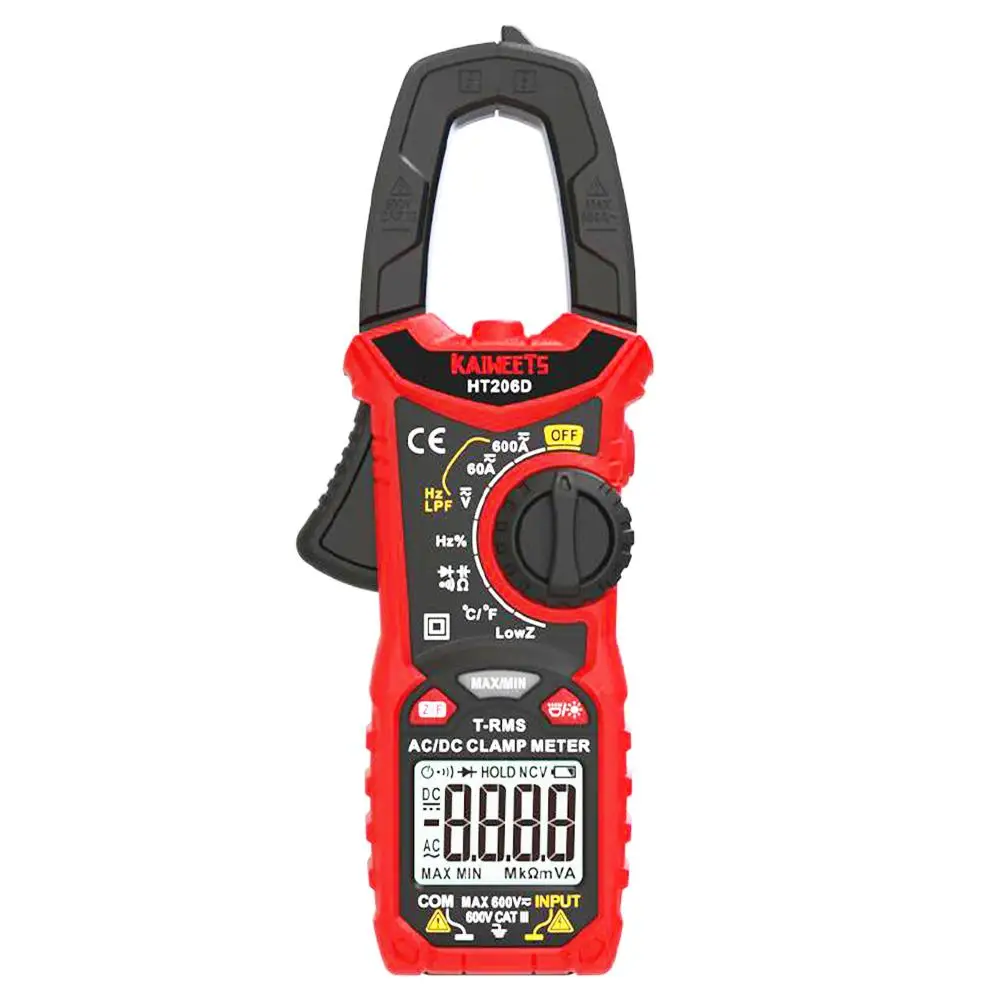 

US/PL STOCK KAIWEETS HT206D Digital Clamp Meter,LowZ&LPF,NCV Detection Function(23494646)