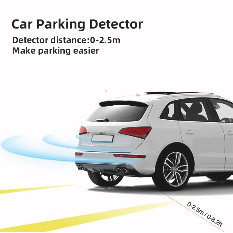 CarPro 12 В 22 мм комплект автомобильных датчиков парковки Универсальный 4 датчика