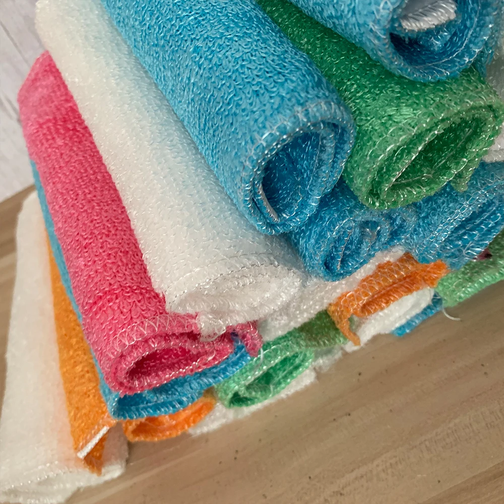 Бамбуковое волокно кухонное полотенце для посуды антипригарное масло