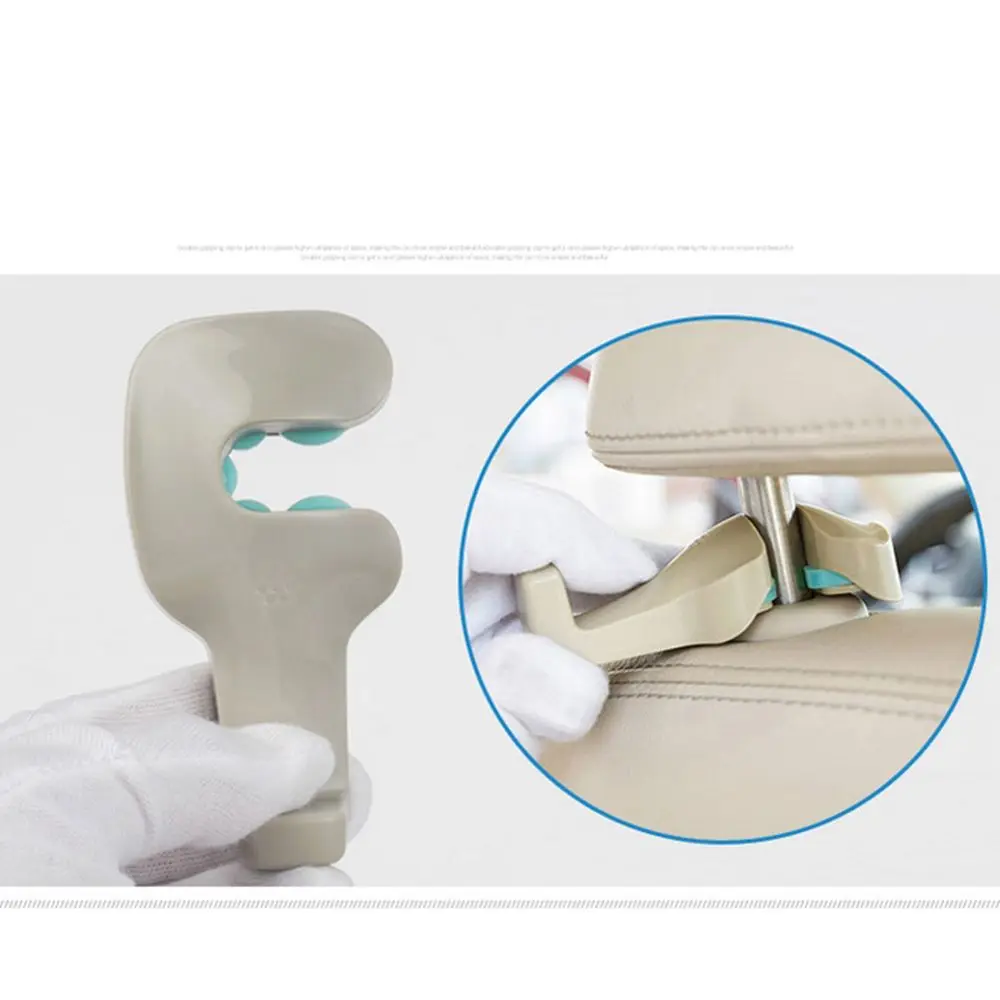 

2pcs Car Seat Back Headrest Luggage Bags Hanger Multifunction Hook Holder High Quality