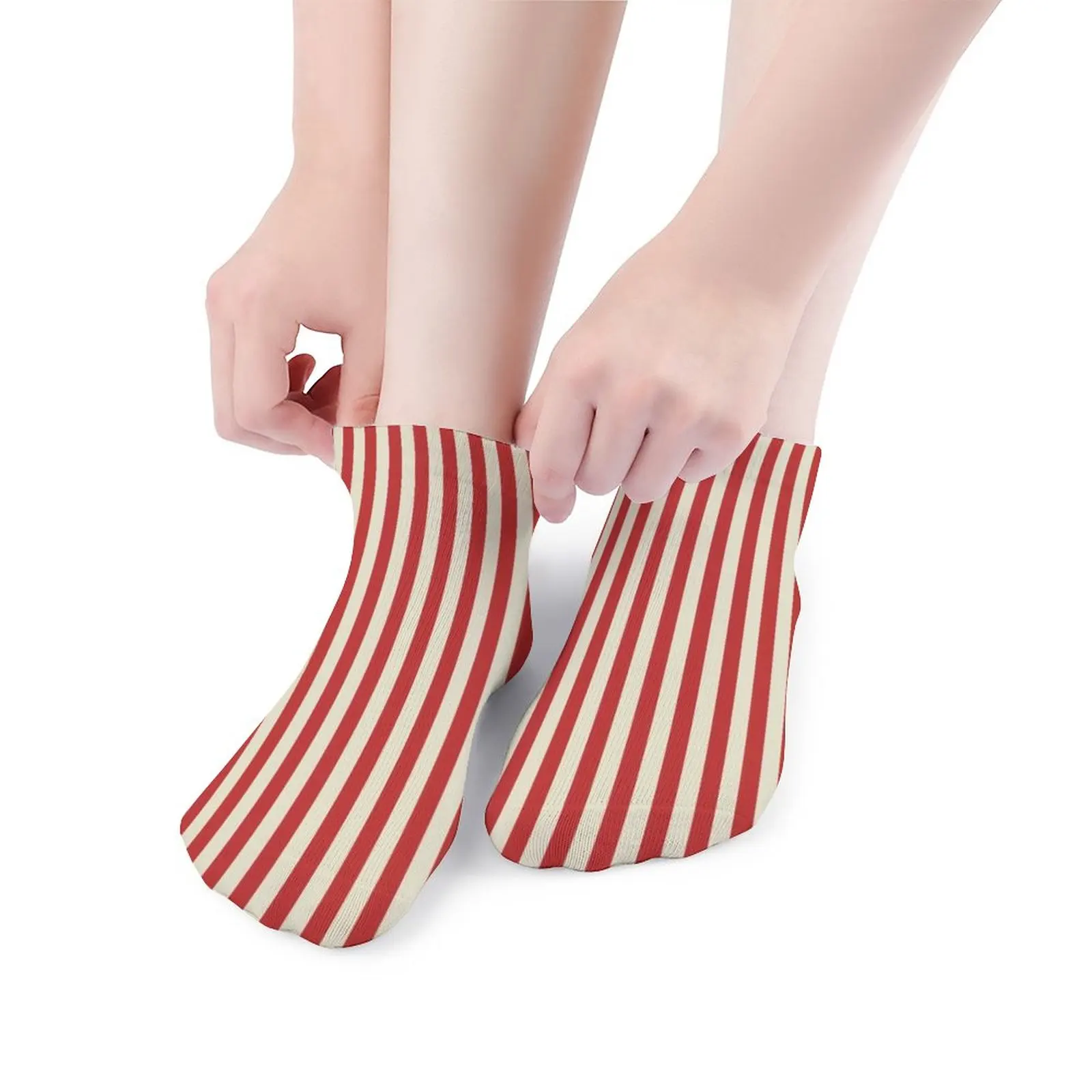 

Line Socks Male Exercise Socks Non-Slip Print Large Chemical Fiber Matching Socks
