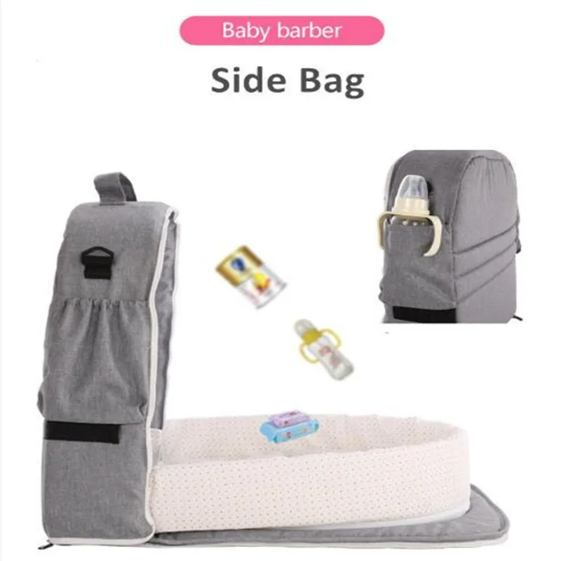 

Portable Baby Crib Newborn Baby Bed Folding Travel Beds Nest Infant Bassinet Cot With Toys Mosquito For Cribs Sleeping Baby Net