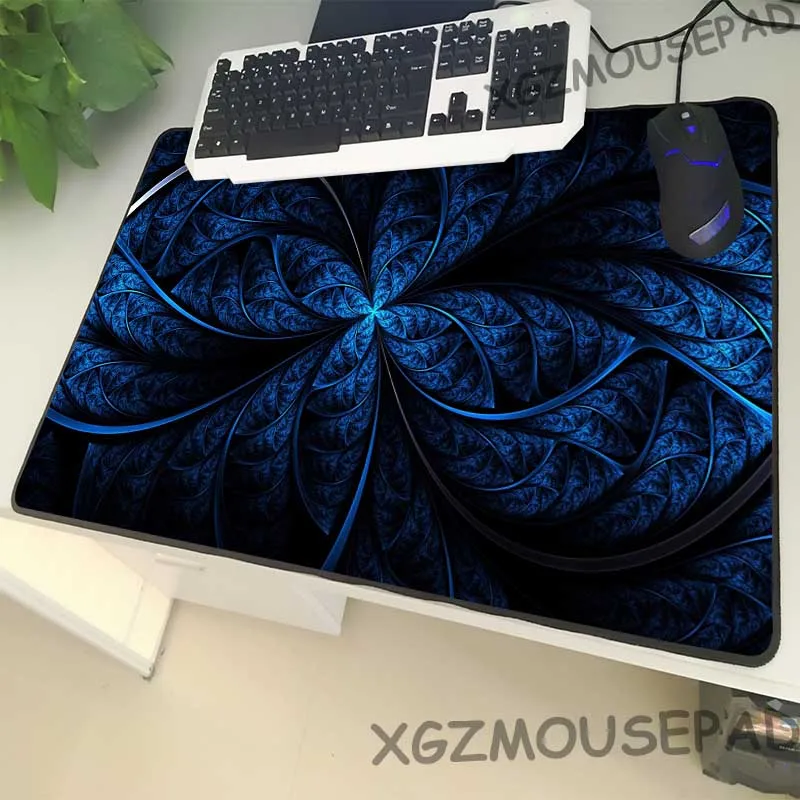 XGZ русский большой размер коврик для мыши черный замок край ноутбук резиновый