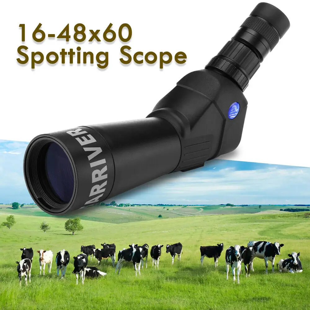 16-48X60 Зрительная труба телескоп Монокуляр для наблюдения за птицами Туризм Охота