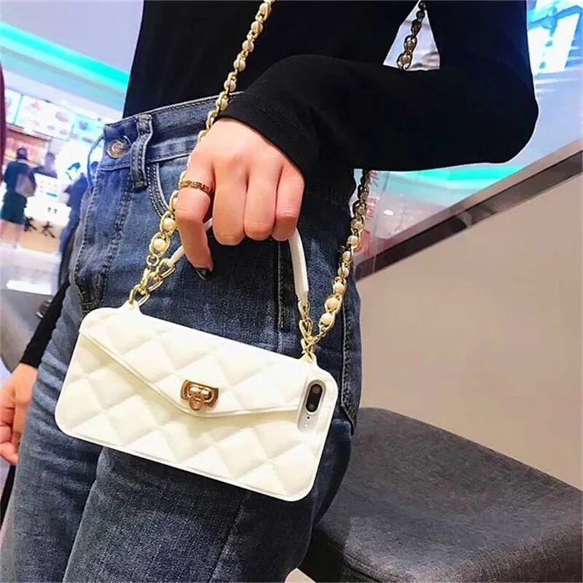 Модный чехол-книжка через плечо с отделением для карт iPhone XR XS MAX X 8 7 6S 6 Plus |