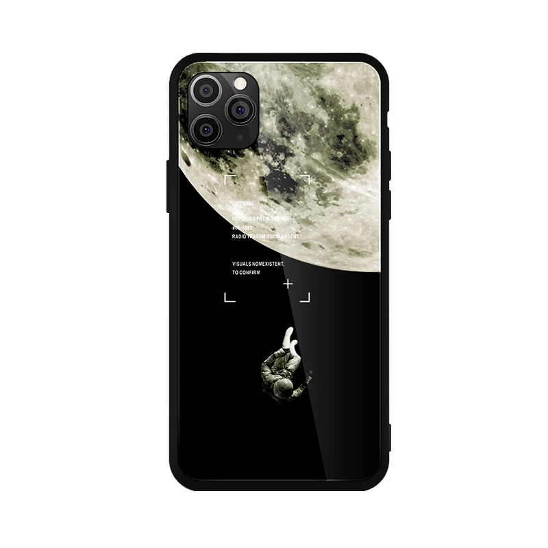 03 Чехол для iPhone XS Max XR X 8 11 Pro Max, силиконовый тонкий чехол, закаленное стекло, звездное небо, для iPhone 8, 7 Plus, 6, 6 S, 8 Plus, 11 Plus, чехол - Цвет: 03