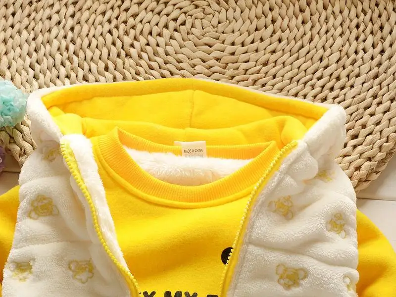 Одежда с Минни для маленьких девочек Теплые Зимние Детские костюмы повседневные