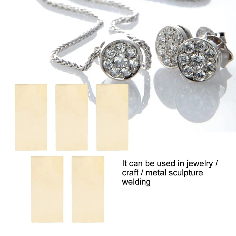 5 шт. серебряное сварочное лезвие пластина под припой с температурой плавления