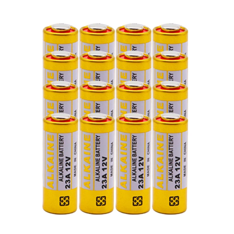 15 шт. 23A батареи 12В сигнализация-удаленная Первичная сухая щелочная батарея 21/23 23GA