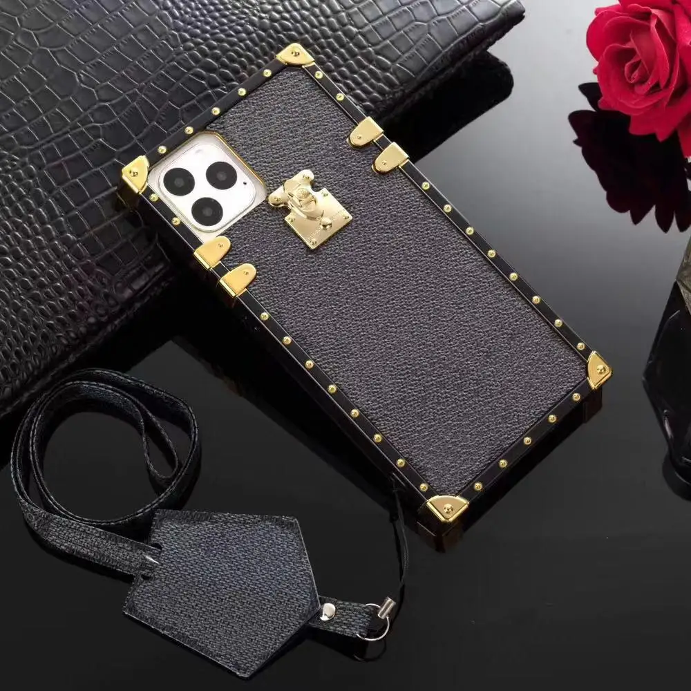 

designer fashion phone cases for iphone 12 Pro Max 12 MINI 11 XR XS Max 7/8 plus PU leather Phone cover for samsung S20 s10 plus
