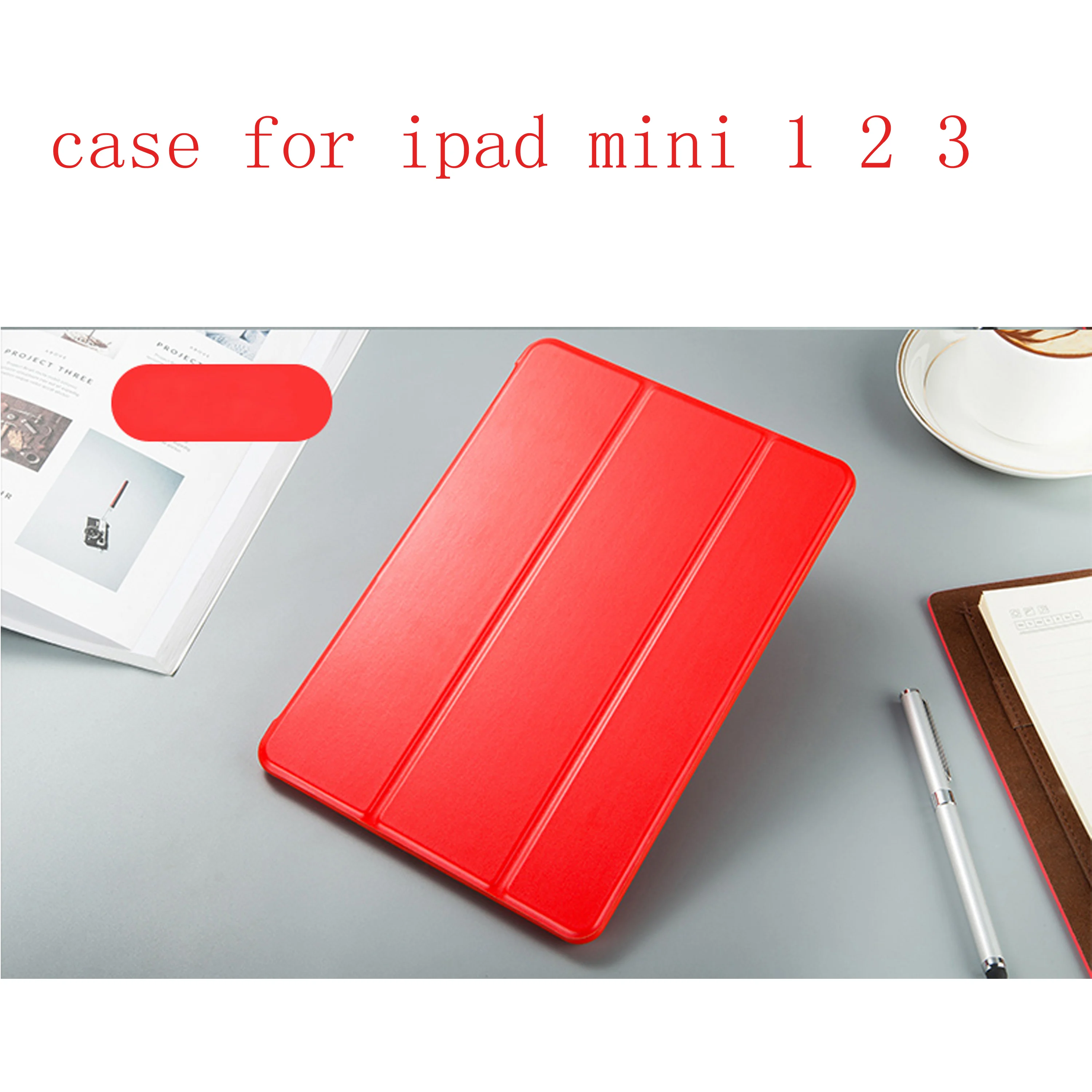 Мягкий кожаный чехол из ТПУ для Apple iPad mini 1 2 3 модный умный HUEVN iPad|Чехлы планшетов и