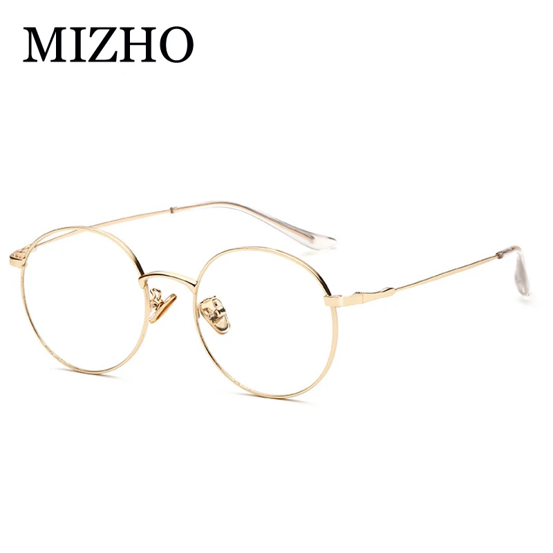 MIZHO золотые высококачественные овальные металлические защитные очки