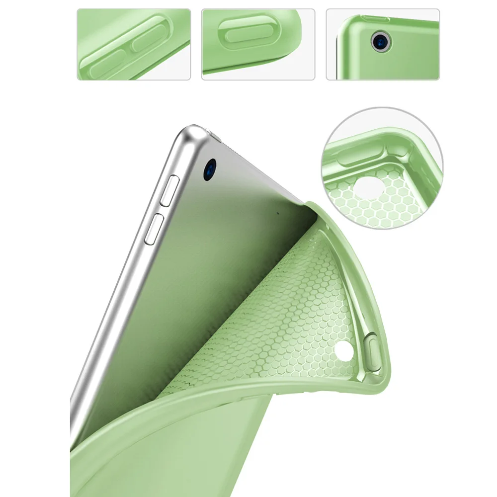 Смарт-чехол Trifold для iPad 10 2 дюймов 2019 7-го поколения легкий Чехол-подставка дюйма |
