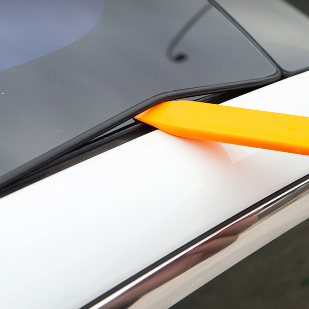 

Sunroof Rubber Seal Strip Wind Noise Reduction Kit Anti-Dust Skylight Sealing Strip Lowering Silicone Seal Kit For Tesla Model 3