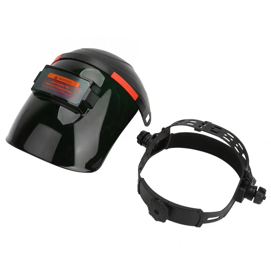 Сварочная маска с автоматическим затемнением на солнечной батарее защитная для