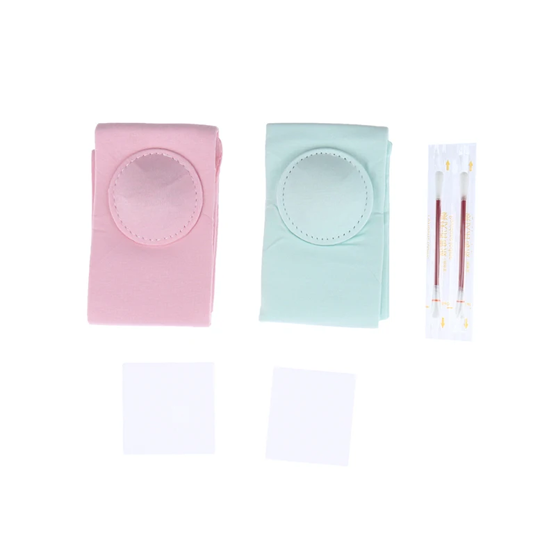 

2Pcs Umbilical Hernia Therapy Treatment Belt Breathable Bag Elastic Cotton Strap For Baby Children Infant Kids