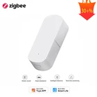 Умный датчик вибрации Zigbee, устройство для домашней безопасности, с поддержкой мониторинга в режиме реального времени, с приложением