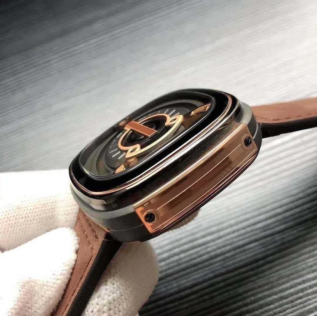 

2021 New fashion Western European men's men watch mechanical Friday